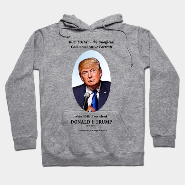 Trump Hands Hoodie by edgarcat